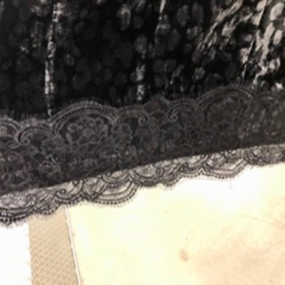 ZARA Velvet Animal Print Dress, M, NWT - Picture 9 of 13